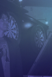 JMR & Luke Beethoven - after a digital photo taken by Elisabeth Reichow (15K)